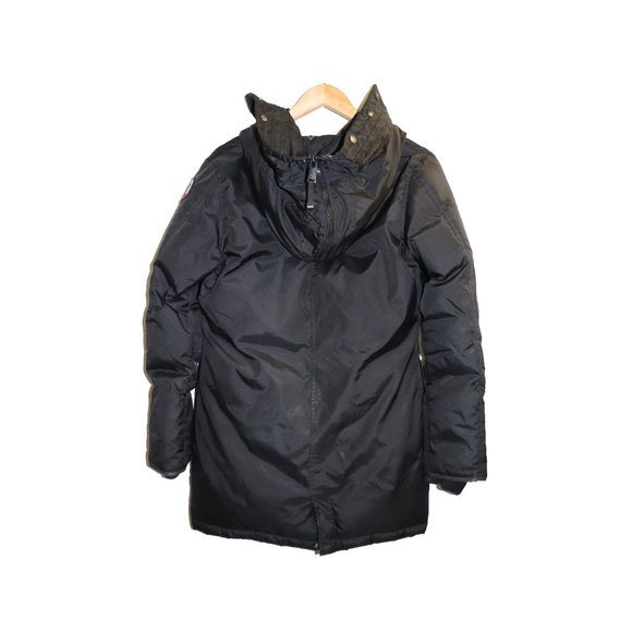 Pajar Black Down Feather Parka Winter Jacket - Picture 2 of 11